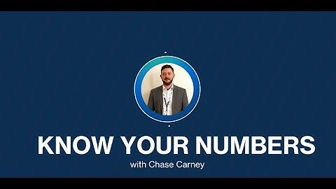 Know Your Numbers: Quick Demo of PCS TMS