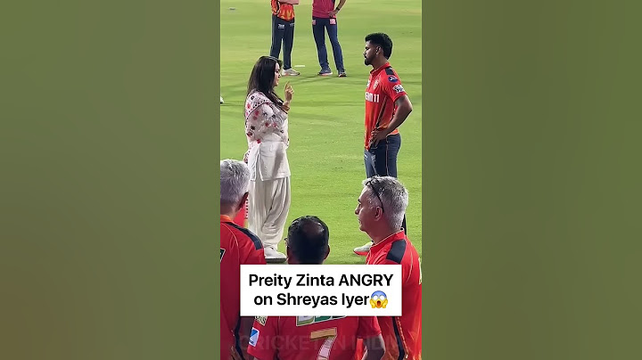 OMG Preity Zinta Got Angry On Shreyas Iyer After Loss 😨😎❤️#preityzinta       #@anishverma_l1p