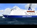 Vsf dfds ms king seaways from amsterdam to newcastle