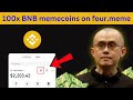 Binance Memecoins Trading | Four.meme | How to trade Binance Memecoins