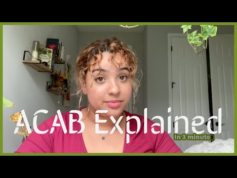 Explaining ACAB in 3 minutes