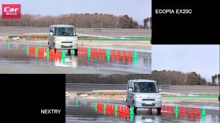 ブリヂストン　エコピア EX20C vs. ネクストリー　タント（155/65 R14）