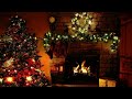 [4K]3시간 영상｜빔프로젝터 창문｜따뜻한 벽난로와 크리스마스트리🎞｜Christmas Playlist｜fake window｜행복한 크리스마스 캐롤 음악♬