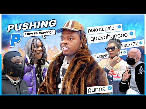 Gunna PUSHING P with Young Thug, Polo G, Quavo, Thouxanban Fauni, and Latto at Jewelry Unlimited