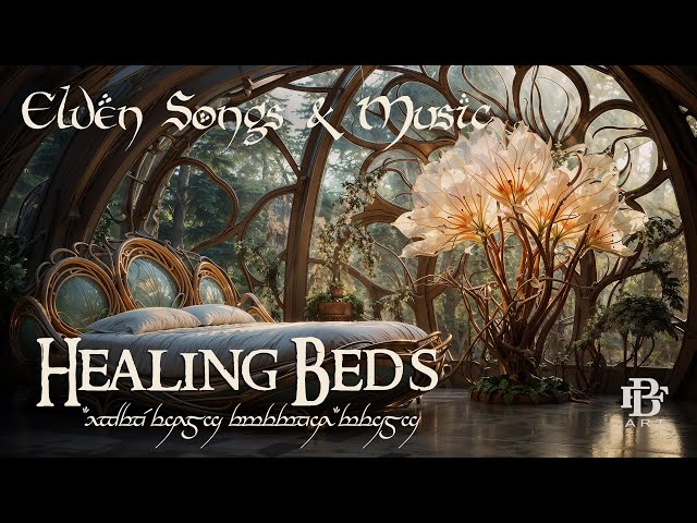 Elven Realms: Magical Healing Beds, Enchanting Songs,  Music and Elvish Home Interior. 2k #elves class=