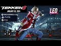 Tekken 8 leo reveal  gameplay trailer  4k ps5 xbox steam 2023  2024 leo tekken8