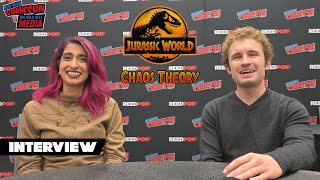 Kausar Mohammed & Sean Giambrone Talk Jurassic World: Chaos Theory Season 4 | NYCC 2025 Interview Information