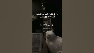 احترم القرآن الكريم أقل من دقيقة و لك اجر عظيم ❤️ #قران_كريم
