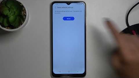 How to Reset Network Settings in SAMSUNG Galaxy A22 – Restore Network Preferences
