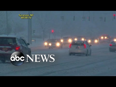 Nor'easter slams East Coast as West Coast soaked by powerful storm