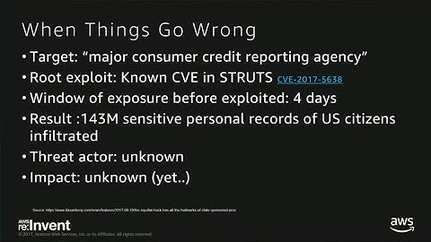 AWS re:Invent 2017: Protecting your Web Application on AWS: Best Practices for Third (DEM24)