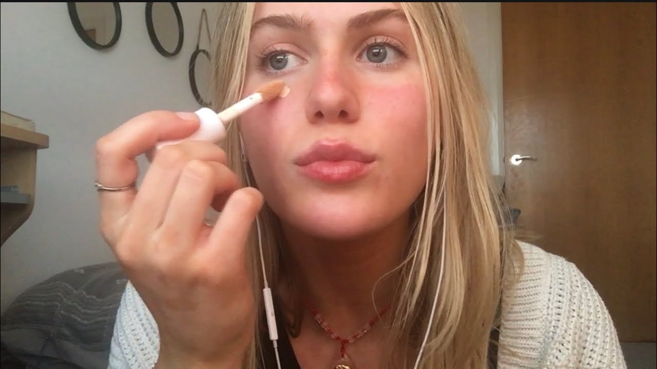 Doing my makeup ASMR