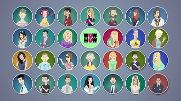 2D, 3D animation Showreel 2016 | Wow-How Studio