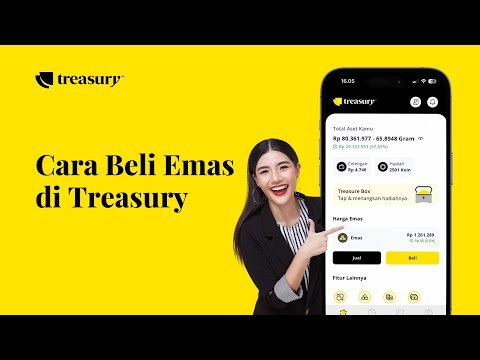 Tutorial Cara Beli Emas di Aplikasi Treasury 2024