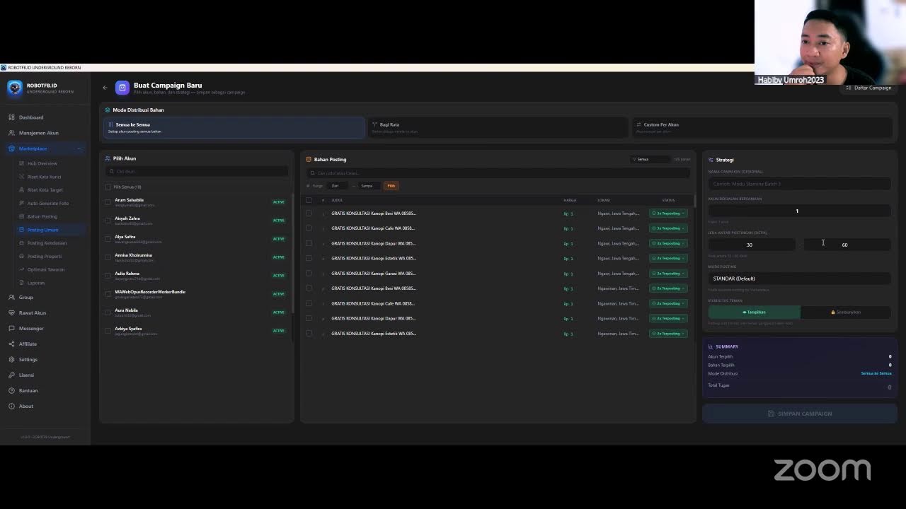 🔴 23 FEBRUARI 2026 - SUPPORT ROBOT FB UNDERGROUND 2026