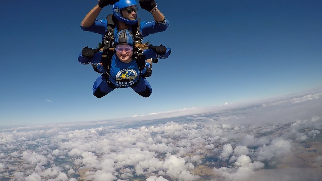 Skydiving for Salisbury Stars Appeal! GoSkydive ) YouTube