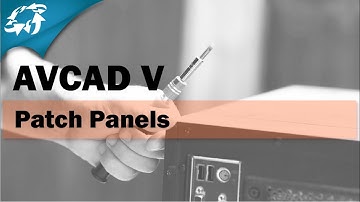 AVCAV V - AVCAD for Microsoft Visio - Patch Panels