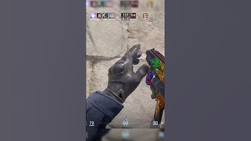 Holding down A with an MP9... #cs2 #csgo #gameplay