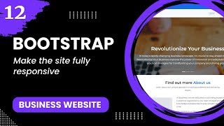 Bootstrap 5 #12 - Make the site fully responsive