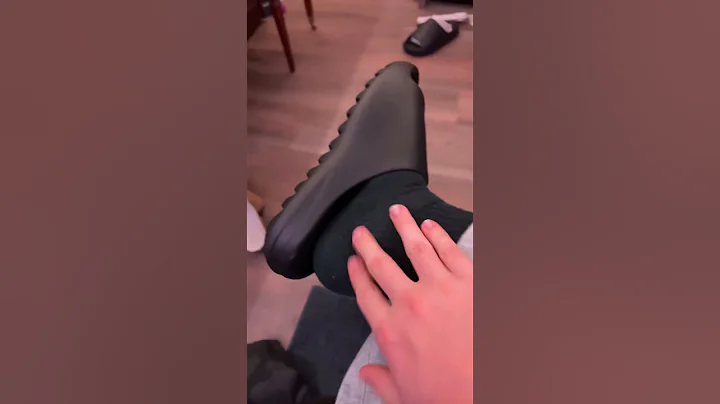 $20 Yeezy slides are here #comfortableshoes #fashion #yeezy #yeezyslides #review