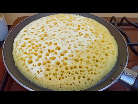 Recette Crêpe Facile et Rapide | Recette de Baghrir | Moroccan Pancakes