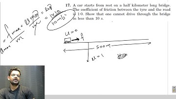 HC Verma chapter 6 friction exercise question 17 solution