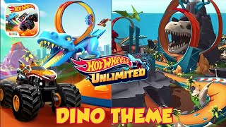 Hot Wheels Unlimited  NEW Dino Theme Tracks Update Gameplay