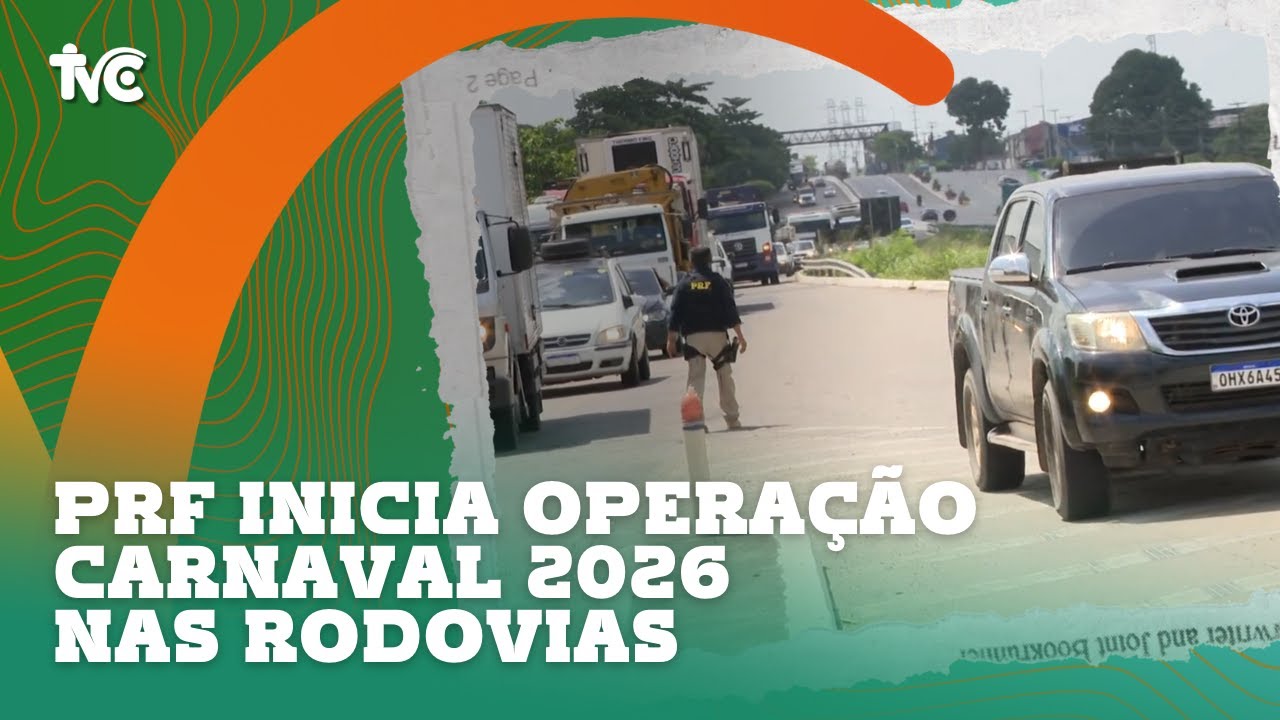 PRF inicia Operação Carnaval 2026 nas rodovias