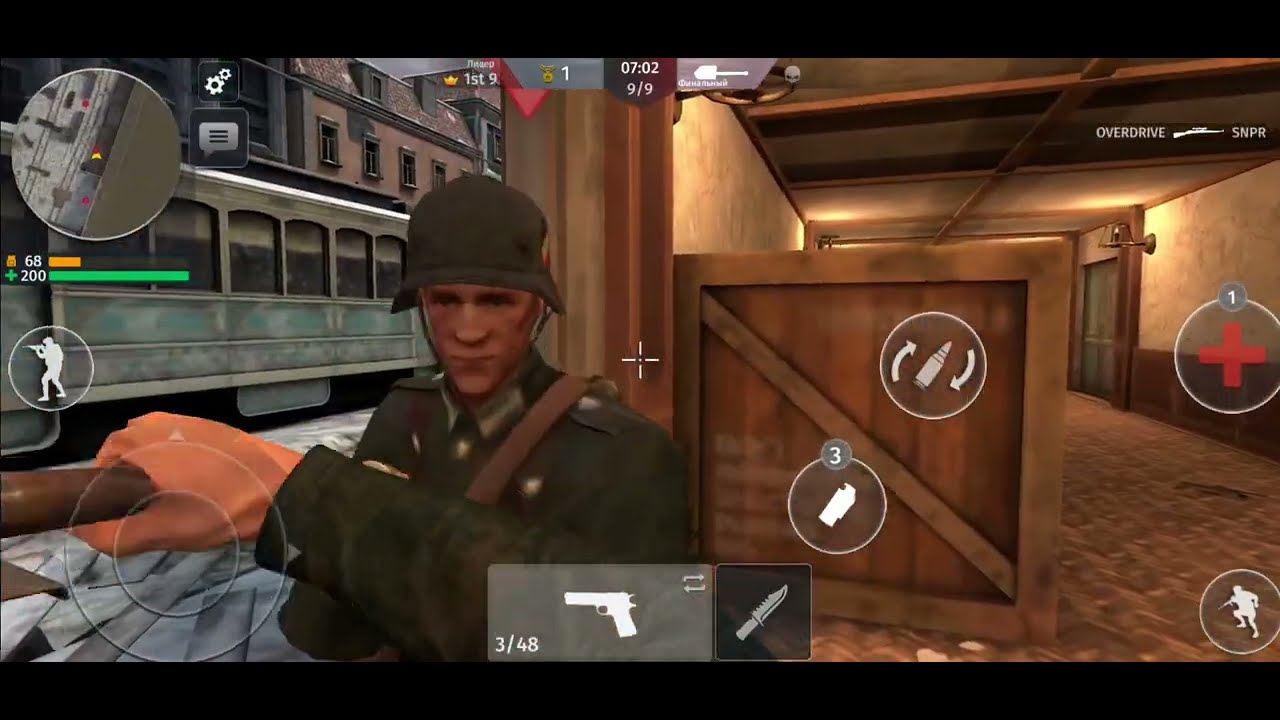 WW_2. Режим Гонка вооружения. Карта Мюнхен. #автошот #втораямировая #мобильнаяигра #gameplay 