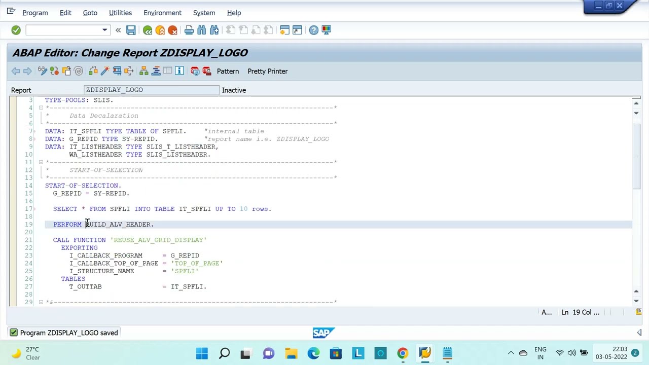 abap assignment operator