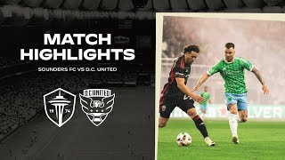 HIGHLIGHTS: D.C. United vs. Seattle Sounders FC | April 27, 2024