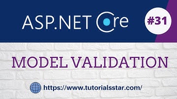 Model Validation in ASP.NET Core MVC