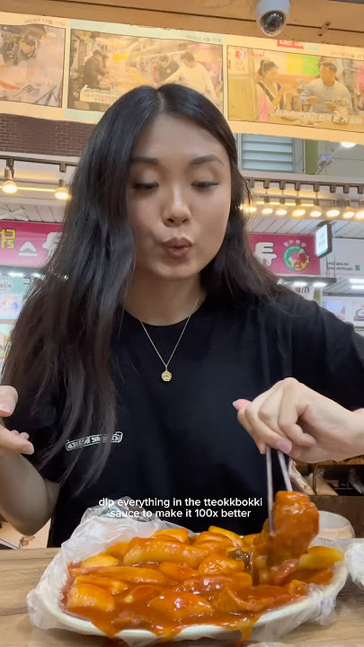 the OG korean street food order & hack!! #foodie