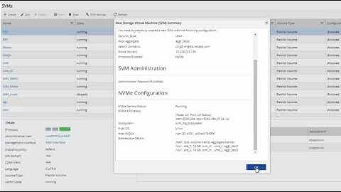 Configure and Manage NVMe using OnCommand System Manager 9.4