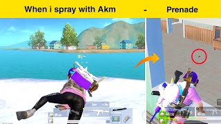 😤When i use akm + 6x in long range | Pubg mobile lite gameplay - INSANE LION