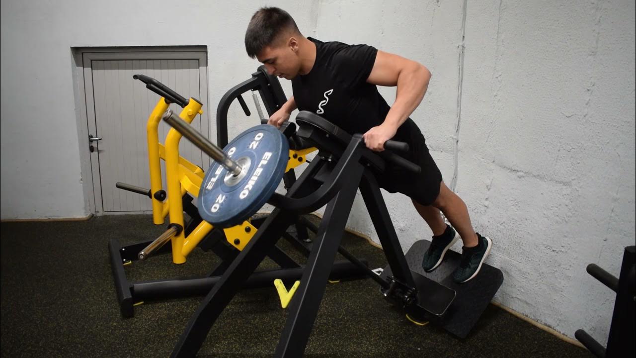 Chest Supported Row (pronated grip) YouTube