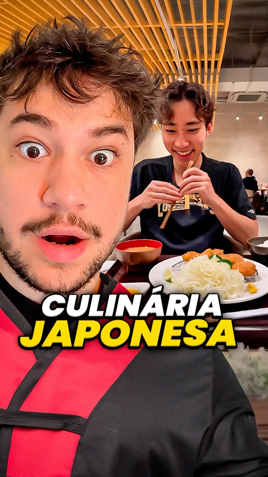 provando comida japonesa #livedobrino #humor #MundinhoBrino