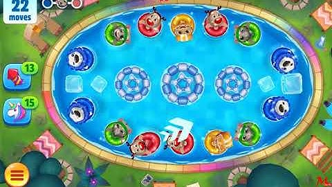 Talking Tom Pool Level 491 - Walkthrough