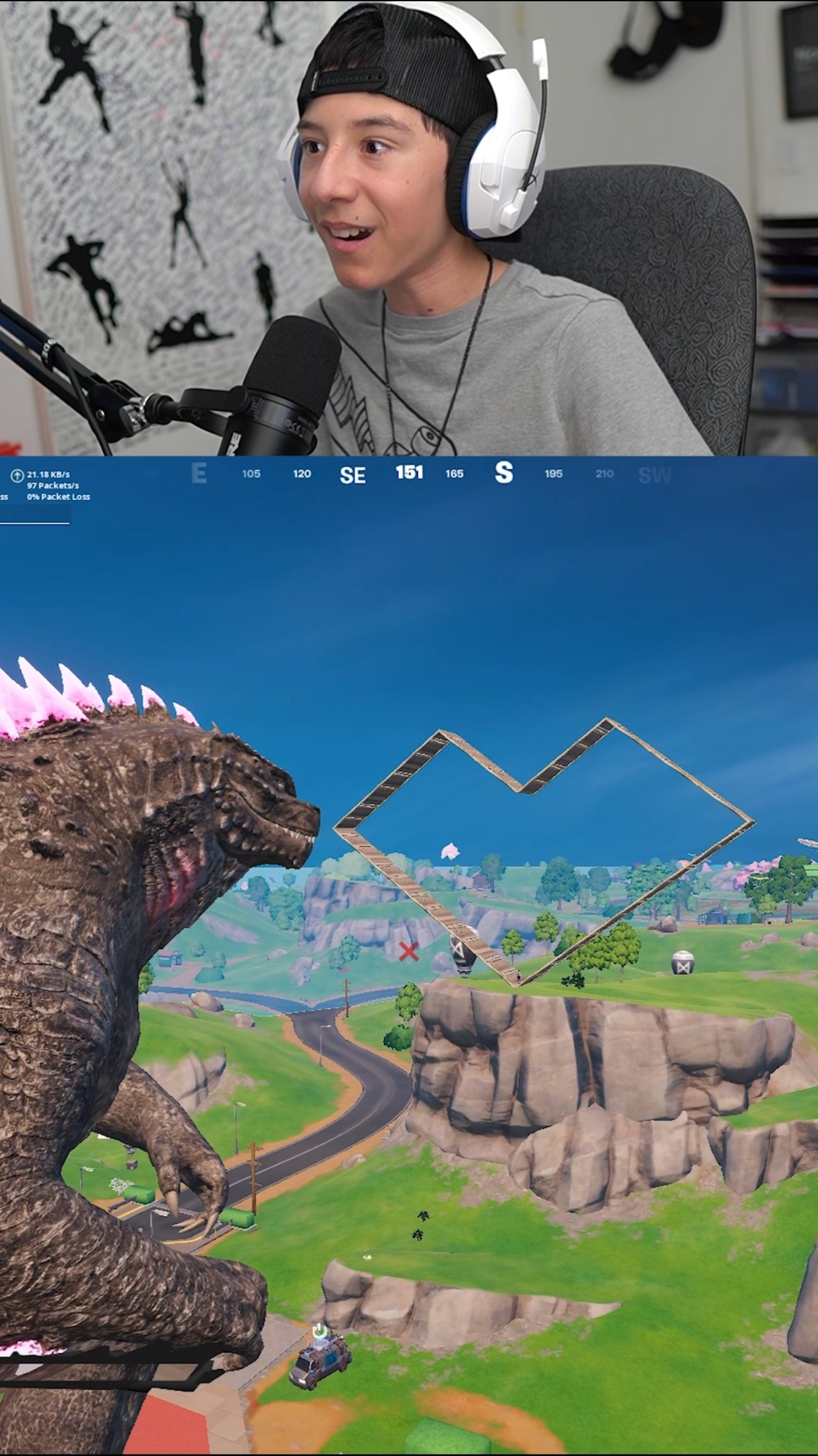 Godzilla VS Chunli❤️