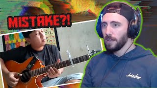 Alip Ba Ta - Lihat Kebunku guitar cover - Not on Youtube - REACTION