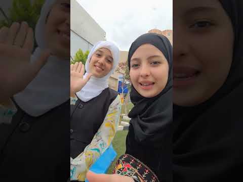 ماريا قحطان مع النجمة جنات المعلمي @JannatAlMuallami