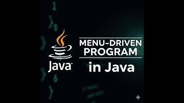 Java Tutorial: Create a Simple Menu-Driven Program (Beginner Friendly!)