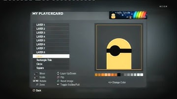 Black Ops emblem tutorials//Episode 2 Despicable me Minion
