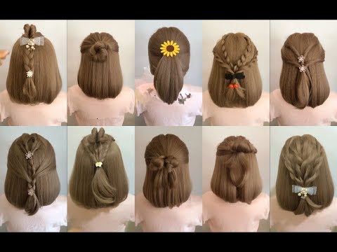 Top 15 Amazing Hairstyles for Short Hair 🌺 Best Hairstyles for Girls -  YouTube