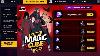 Thumbnail for EXCHANGE RARE BUNDLES IN MAGIC CUBE 💥| Next Mystery Shop Discount Event | Free Fire New Event