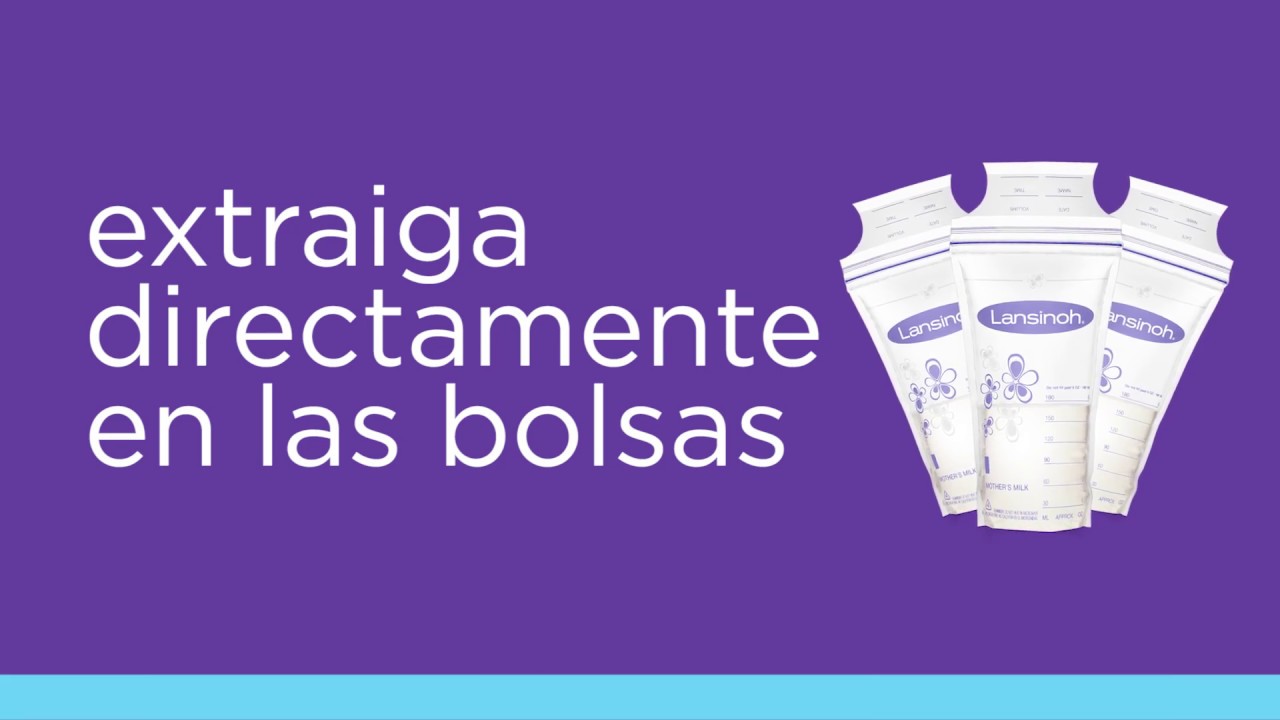 Bolsas Lansinoh Para Almacenar Leche Materna x 100 (Recolector