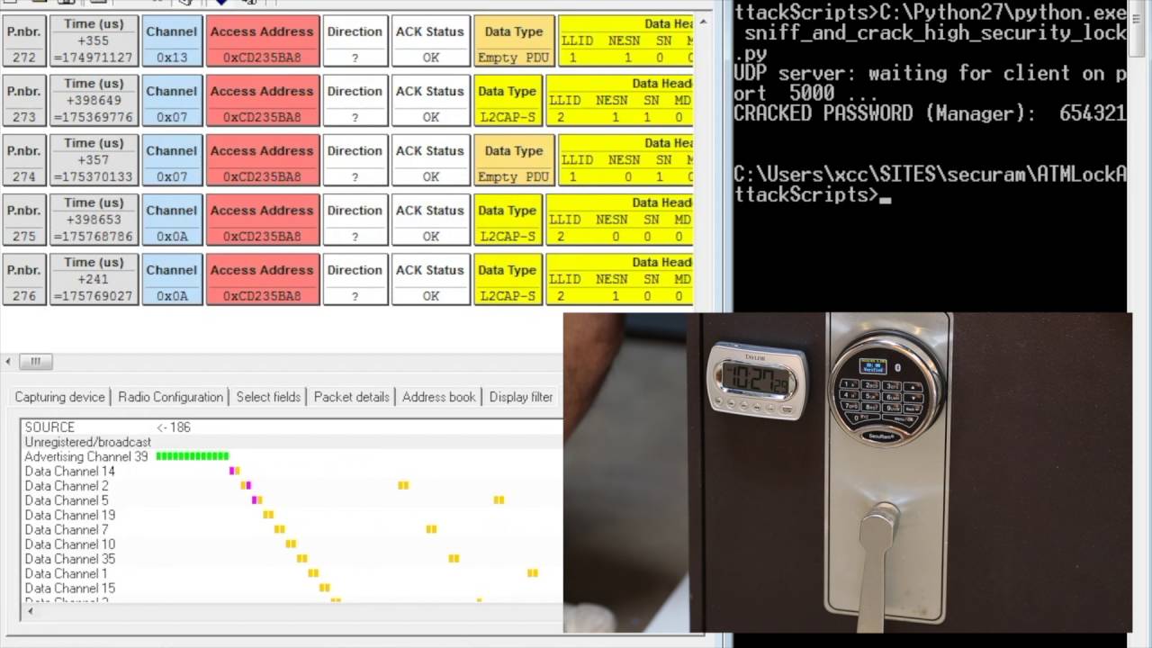 Hack de coffre-fort Bluetooth