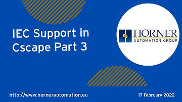 IEC Support in Cscape Part 3: Logic Modules & Subroutines