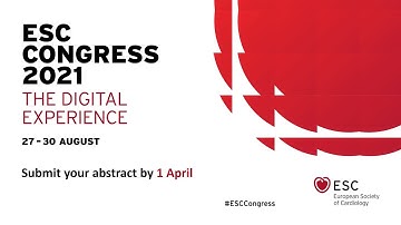 #ESCCongress 2021 - This could be you