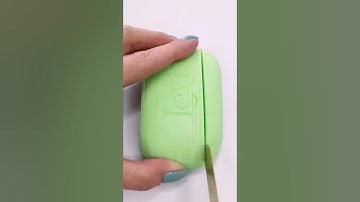 How to cut cubes on soap for asmr video